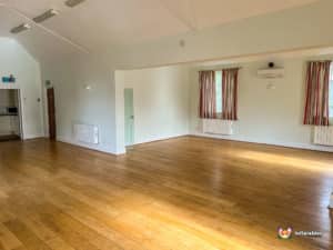 Interior decoration of Lower Moor Village Hall