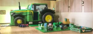 Farm Themed party equipment.