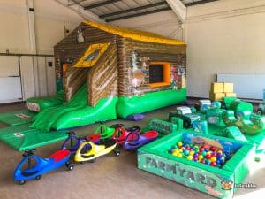 Norton Parish Hall BBC inflatables soft play package
