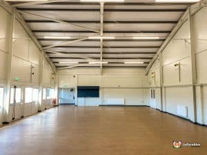Norton Parish Hall empty hall