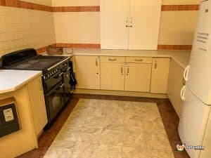 Kitchen space.