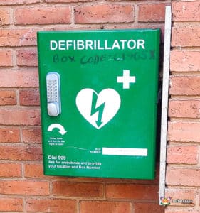 Peopleton Village Hall Defibrillator