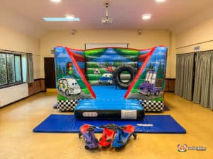 Peopleton Village Hall Auto Bouncer with Plasma Cars