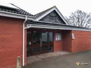 Powick Parish Hall Entrance