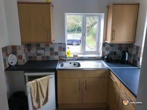 Salwarpe Village Hall Kitchen in small hall