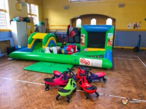 BBC Inflatables Toddler Play Zone at St Martins Church Hall, Worcester