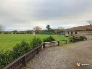 Stanton and Corse Village Hall Carpark and Field area