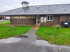 doors and path