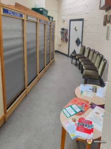 seating in hallway