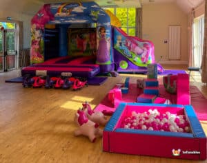 Tardebigge Community Hall Unicorn Bounce and Slide with Soft Play Package