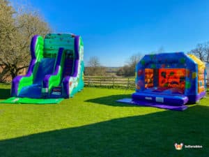 Tardebigge Community Hall Jungle Slide and Party Balloons Bouncer