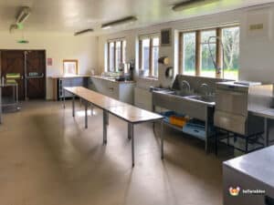 St George's Hall, Blockley Kitchen area