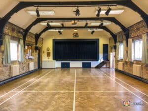 St George's Hall, Blockley Main hall