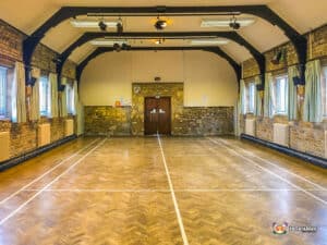 St George's Hall, Blockley Back end of main hall