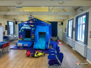 BBC Inflatables Sea World B&S and Plasma at Snitterfield Village Hall