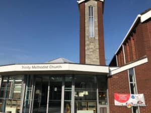 Trinity Methodist Church Entrance