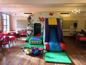 Worcester Masonic Centre Jungle bounce and Slide with Plasma Cars
