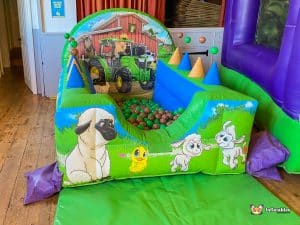 farm ball pool.