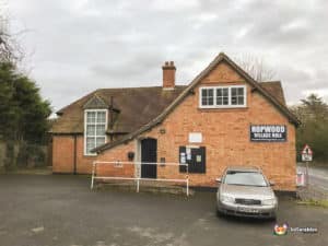 Hopwood Village Hall Main Entrance