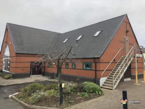 St Josephs Church Hall Kings Norton Main entrance