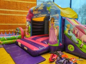 The Ark Unicorn Bounce and Slide with Plasma Cars
