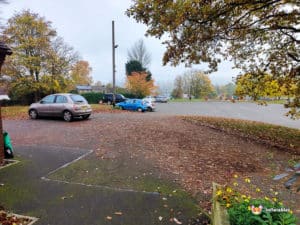 Bishops Frome Village Centre Car Park Entrance