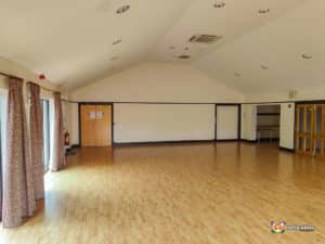 Bishops Frome Village Centre Main hall Back End.