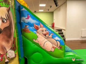 Fun cartoon artwork with piggy theme.