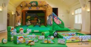 Farm Bounce _ Slide Standard Soft Play Package-3