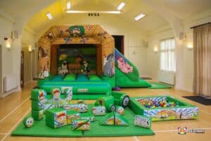 Farm Bounce _ Slide Standard Soft Play Package-5