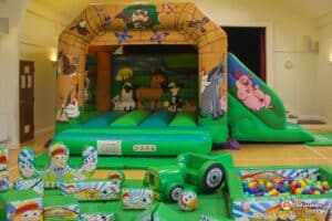 Farm Bounce _ Slide Standard Soft Play Package-7