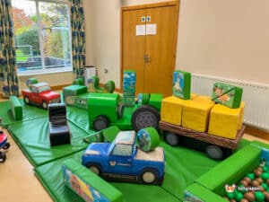 Broom Village Hall with Soft play Package from BBC Inflatables