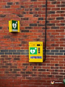 Broom Village Hall Defibrillator