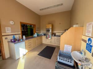 Broom Village Hall Kitchen Area