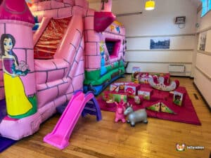 Ullenhall Village Hall Girls castle with princess soft play