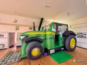 Ullenhall Village Hall Tractor bouncy castle