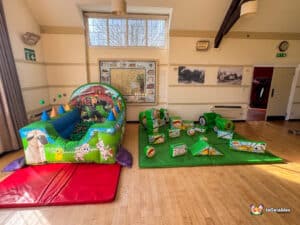 Ullenhall Village Hall Farm Air juggler with Farm soft play